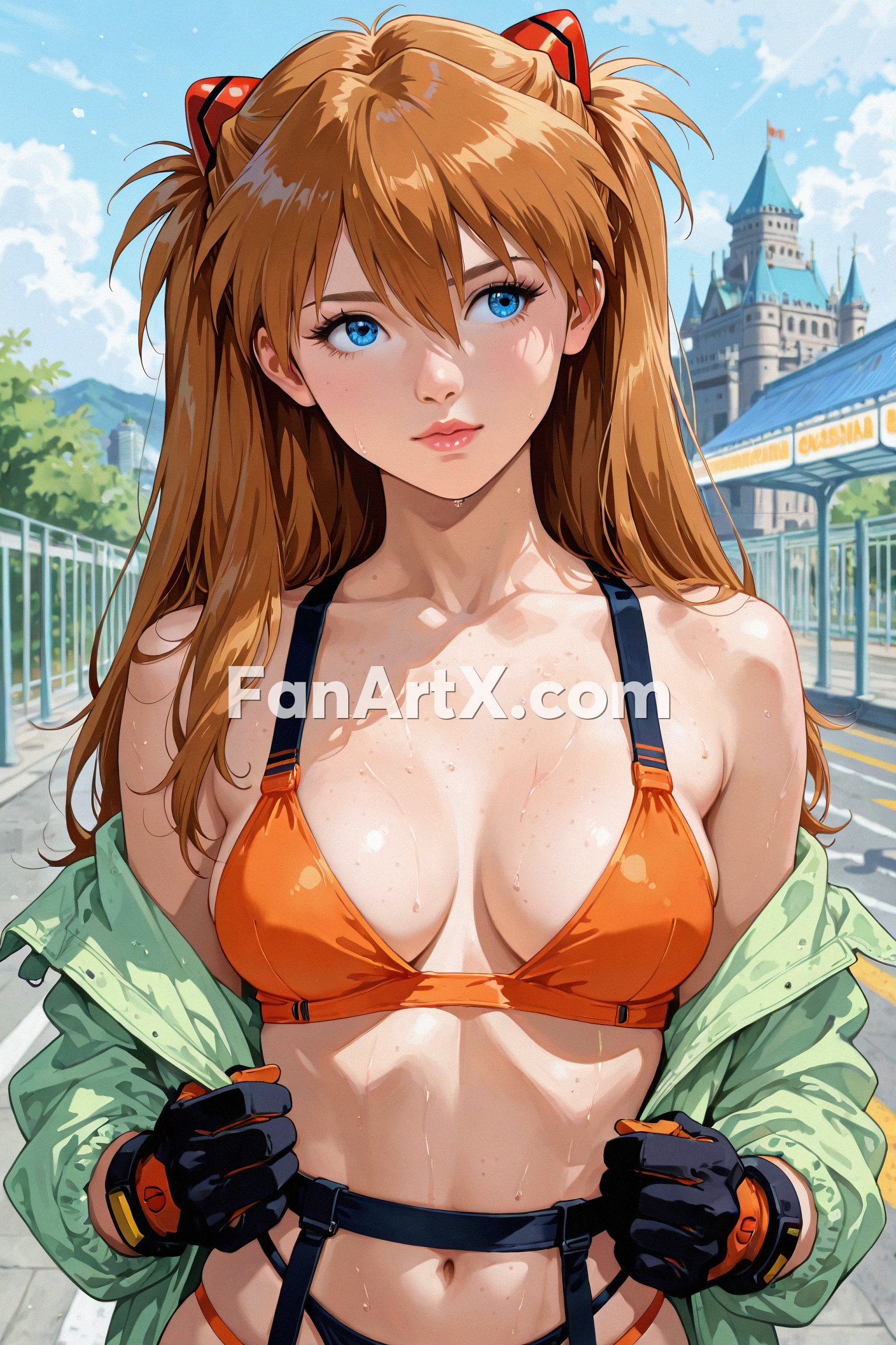 Asuka Langley Soryu fanart - Neon Genesis Evangelion Character 1112433